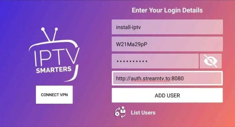 IPTV Smarters pro 